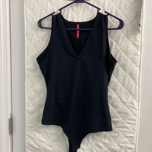 Spanx black bodysuit size medium